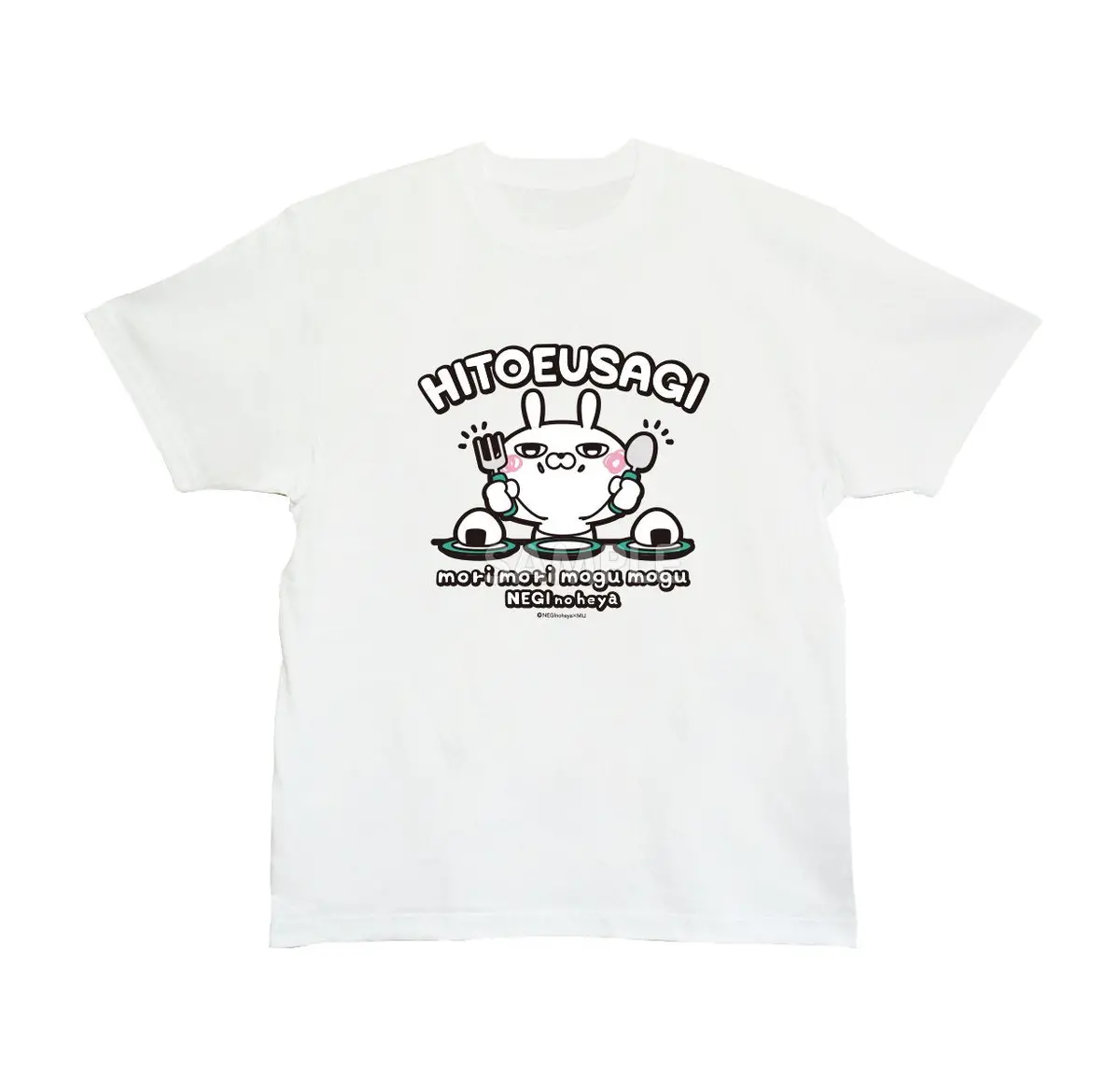 Negi520tw　Tシャツ　ひとえうさぎ　Negi 1