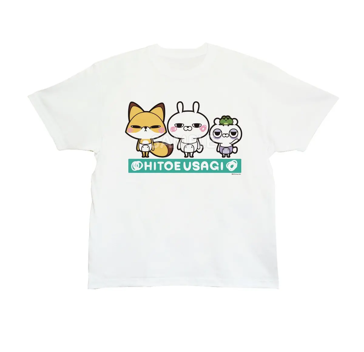 Negi523tw　Tシャツ　ひとえうさぎ　Negi 1