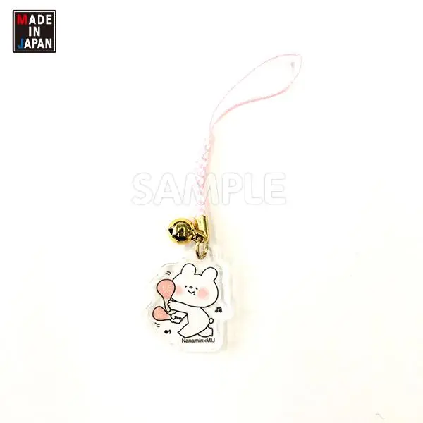 Nnmn502as　アクリル根付　しろくまななみん 1