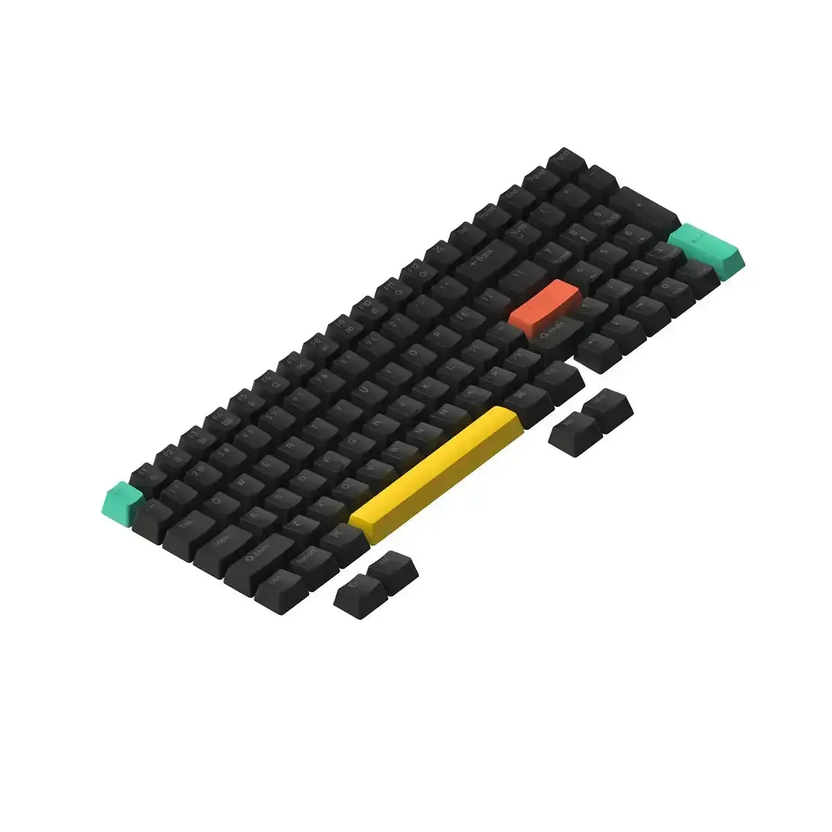 Nuphy - Cherry Profile Shine-Through Pc Keycaps - Nasadki Do Klawiatury Mechanicznej 1