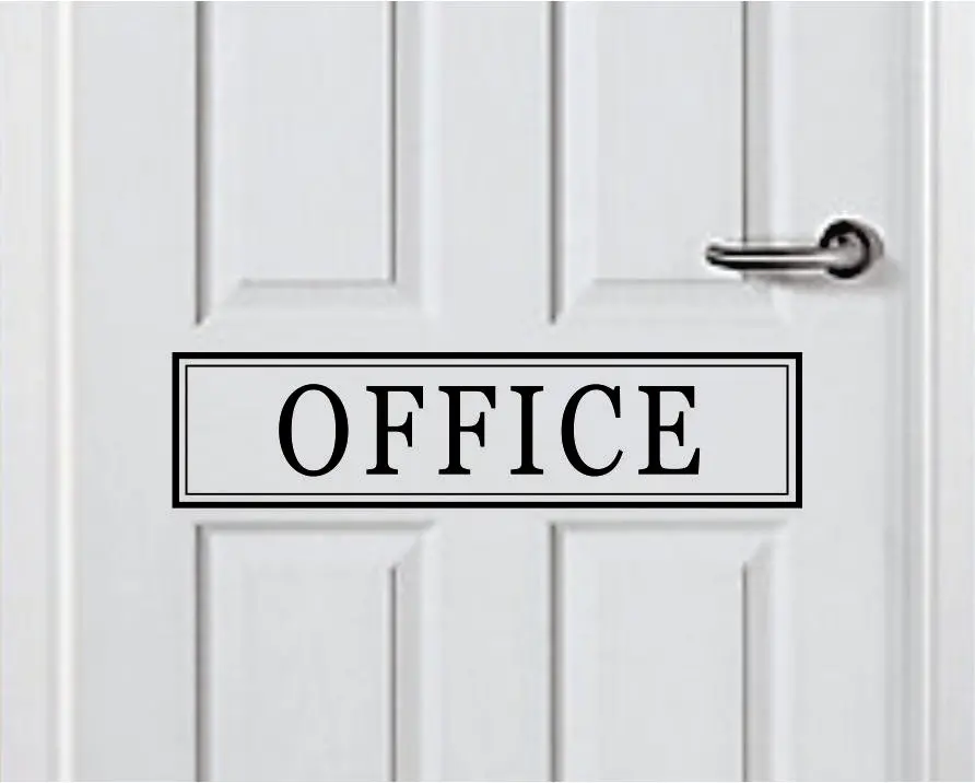 Office Quote Wall Decal Sticker Bedroom Room Art Vinyl Inspirational Door Sign Business Laptop Teen 1