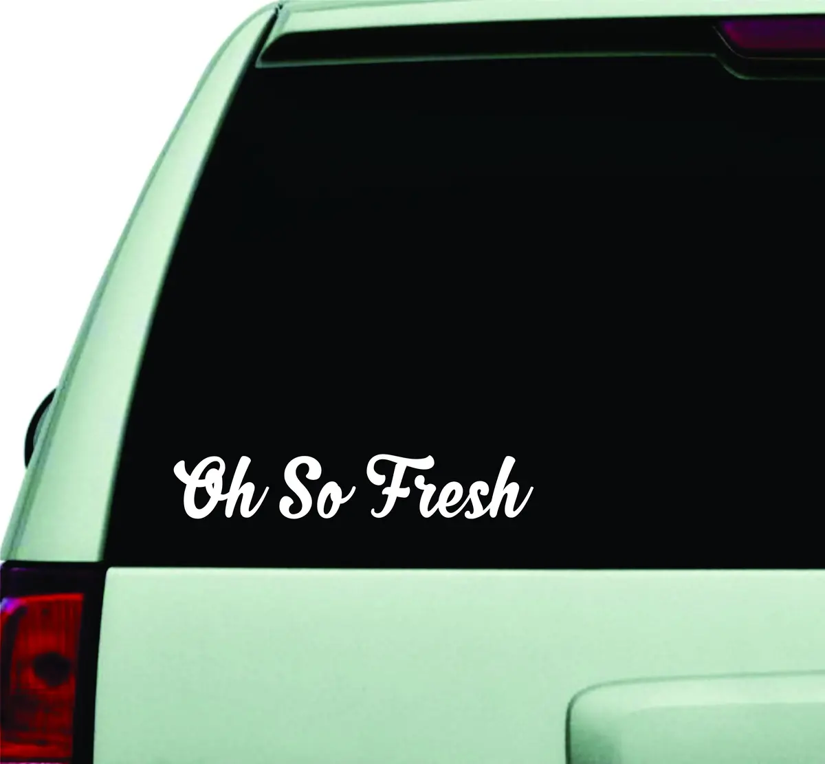 Oh So Fresh Small Quote Design Sticker Vinyl Art Words Decor Car Truck Jdm Windshield Race Drift Window 1