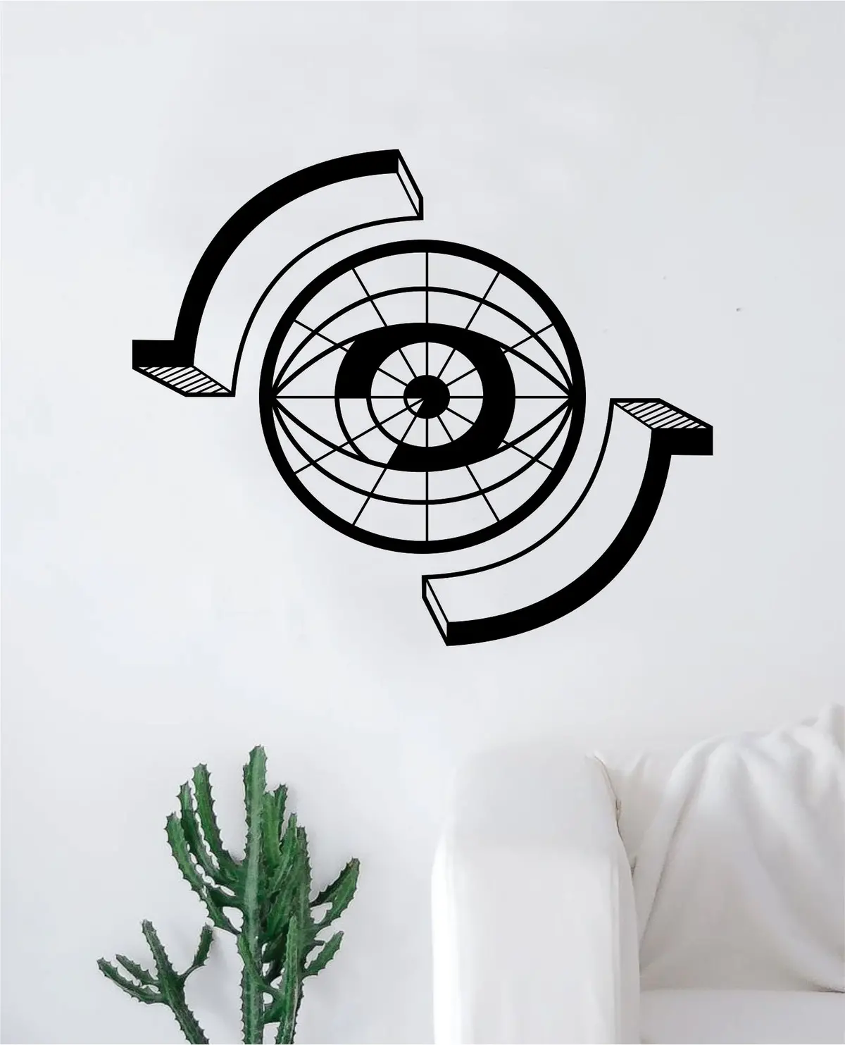 Optometry Eye Decal Sticker Wall Vinyl Art Home Room Home Decor Doctor Office Medical 1