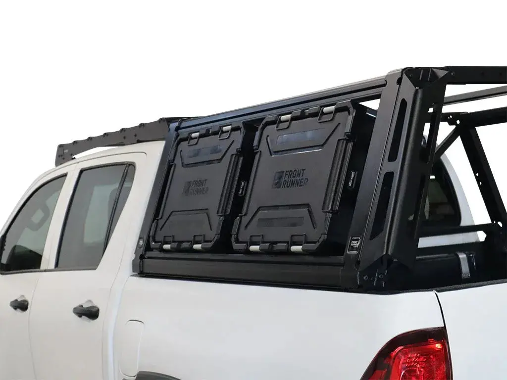 Front Runner Twin Wolf Pack Pro Cargo Bracket For Pickup Truck Racks - No-Drill Adjustable Truck Rack Mount 1