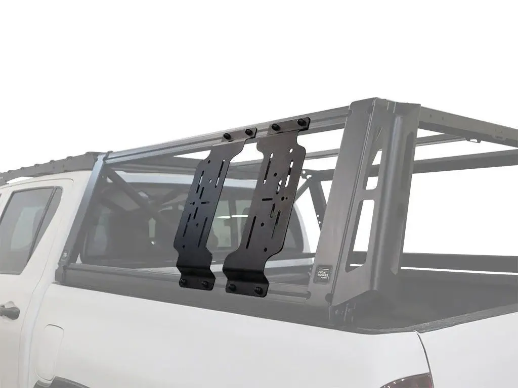 Front Runner Pro Bed Universal Accessory Mount For Pickup Truck – Fits Pro Bed System & Rack Kit – Black Powder-Coated Steel, Heavy-Duty Design (2Pc) 1