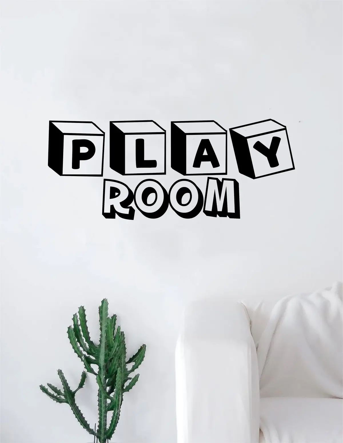 Play Room Decal Sticker Wall Vinyl Art Home Decor Teen Quote Inspirational Nursery Kids Children School 1