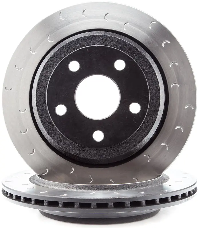 Alcon Brake Rear Brake Rotor Kit For Jeep Jk - Fits 2020-25 Jeep Gladiator Jt,2007-18 Jeep Wrangler Jk, 2018-25 Jeep Wrangler Jl 1