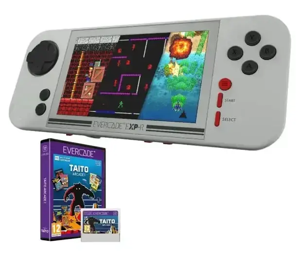 Evercade - Exp-R Retro Console + Taito Arcade 1 - Przenośna Konsola Retro 1