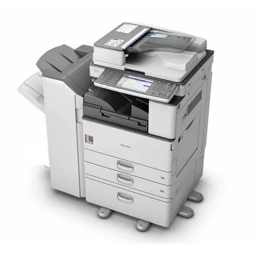 $32.99/Month Refurbished Ricoh Mp 3352 Black And White Printer Copier Color Scanner Fax 11X17 Stapler Finisher 1