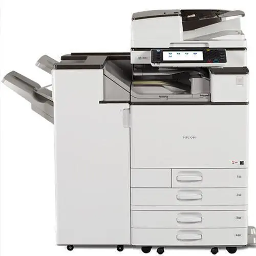 $84/Month Pre-Owned Ricoh Mp 4002 Monochrome Multifunction Printer Copier Color Scanner 11X17 A3 Stapler Repossessed 1