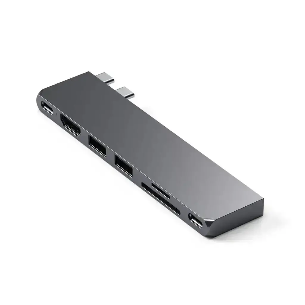 Satechi - Pro Hub Slim - Adapter Do Macbook Air I Pro M1 M2 2