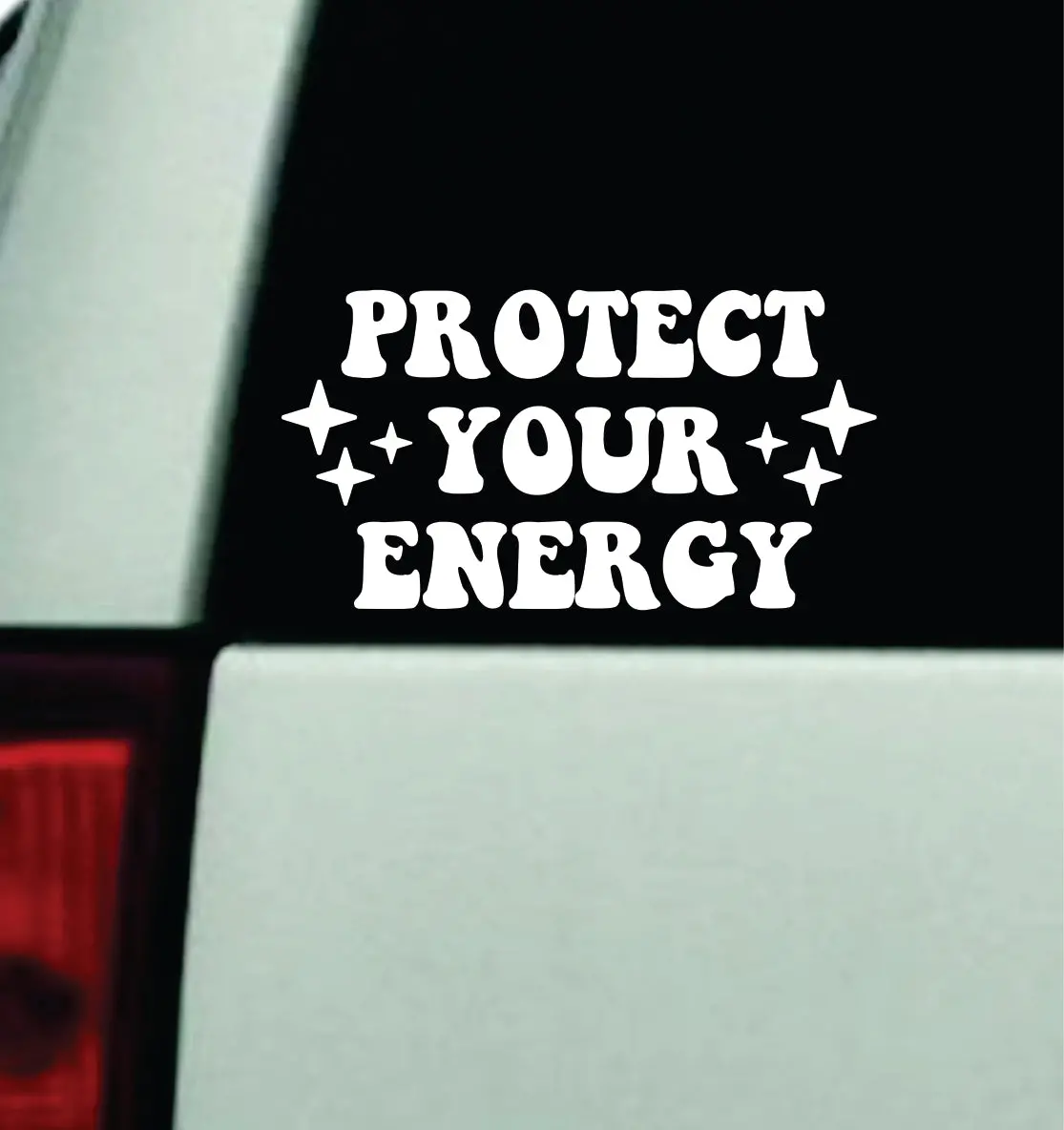 Protect Your Energy Car Decal Truck Mirror Window Windshield Bumper Sticker Men Girls Funny Cute 1
