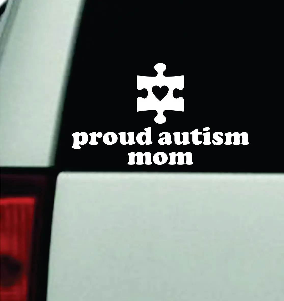 Proud Autism Mom Car Decal Truck Mirror Window Windshield Bumper Sticker Men Girls Autistic 1