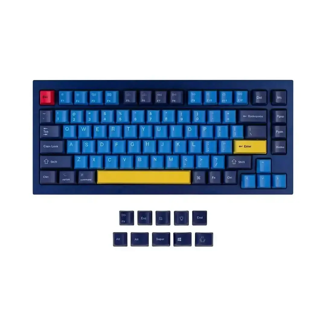 Keychron Keycaps - Q1 & K2 Oem Dye-Sub Pbt Keycap Set - Beach 1