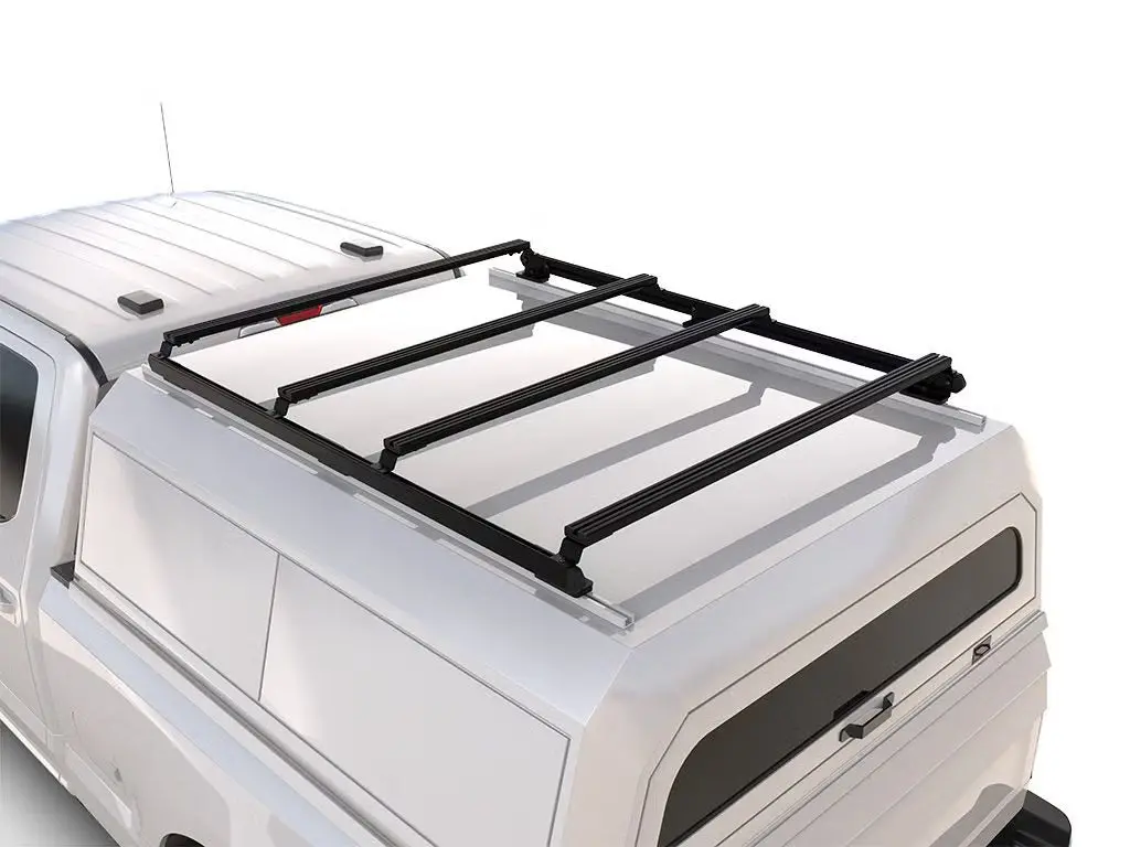 Front Runner Slimpro Canopy Rack Kit For Truck – Fits 1570Mm Canopy – Black Aluminum, 1335(W) X 1570(L), Heavy-Duty Roof Rack (1Pc) 1