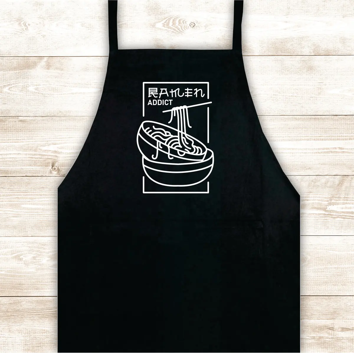 Ramen Addict Apron Kitchen Cook Grill Bake Bbq Barbeque Chef Men Women Mom Dad Family Food Gift Funny Noodles 1