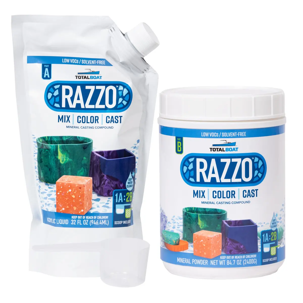 Razzo Mineral Casting Compound Kits 3