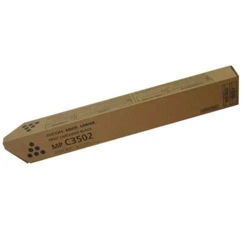 Genuine Ricoh 841735 Original Black Toner Cartridge (Mp C3002 C3502) 1