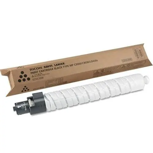 Genuine Ricoh 884962 Original Black Toner Cartridge (Mp C2000, Mp C2500, Mp C3000) 1