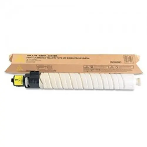 Genuine Ricoh 884963 Original Yellow Toner Cartridge (Mp C2000, Mp C2500, Mp C3000) 1