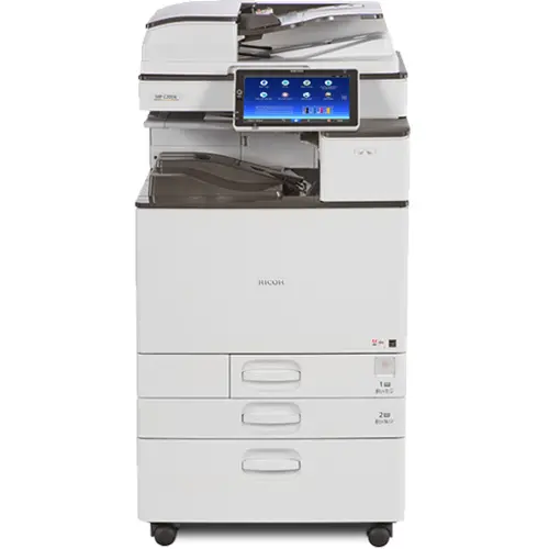 $49/Month Ricoh Mp C2004 Color Multifunction Laser Printer Fax 11X17, 12X18 For Office 1
