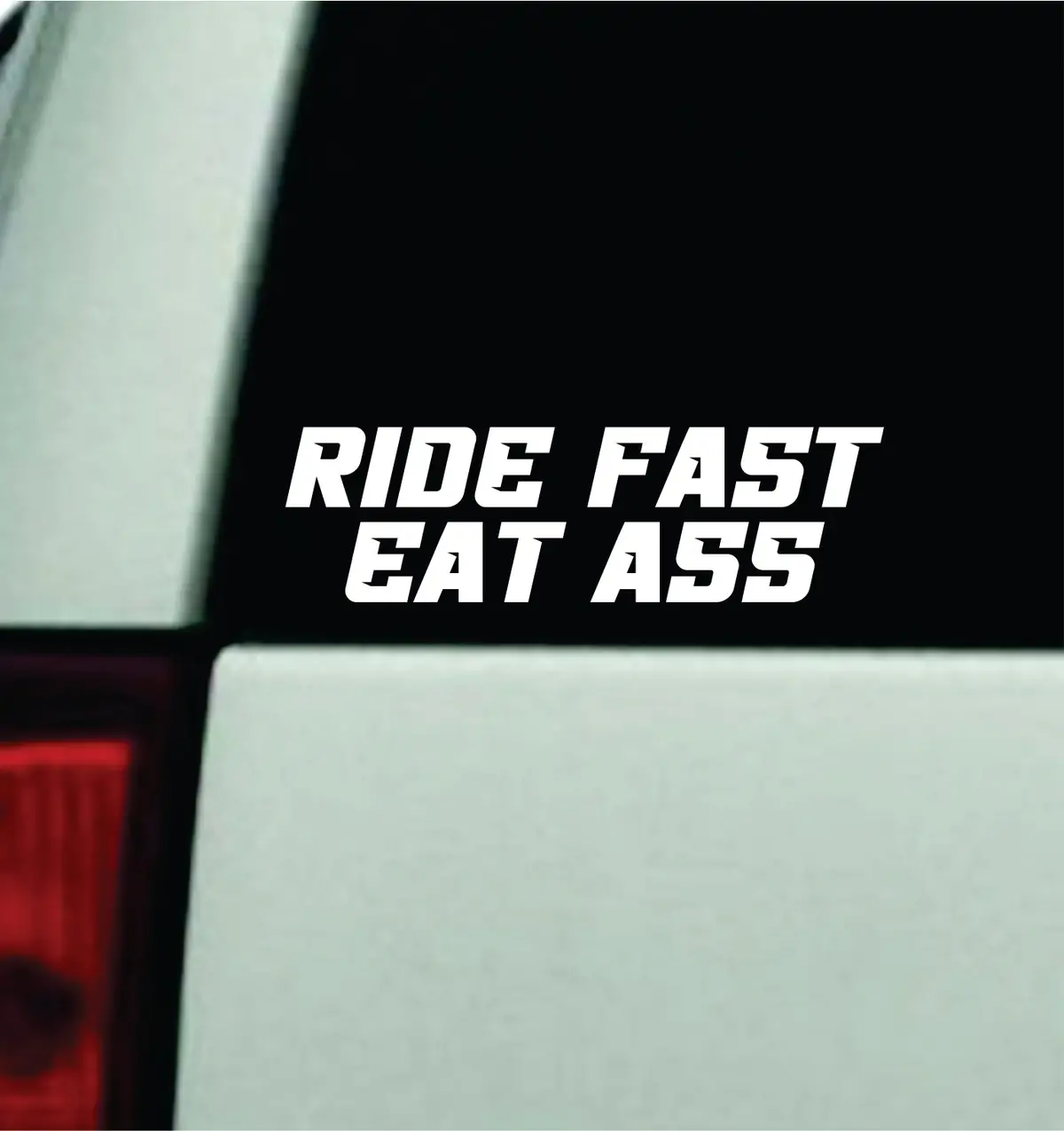 Ride Fast Car Decal Truck Window Windshield Mirror Jdm Bumper Sticker Vinyl Quote Men Girls 1