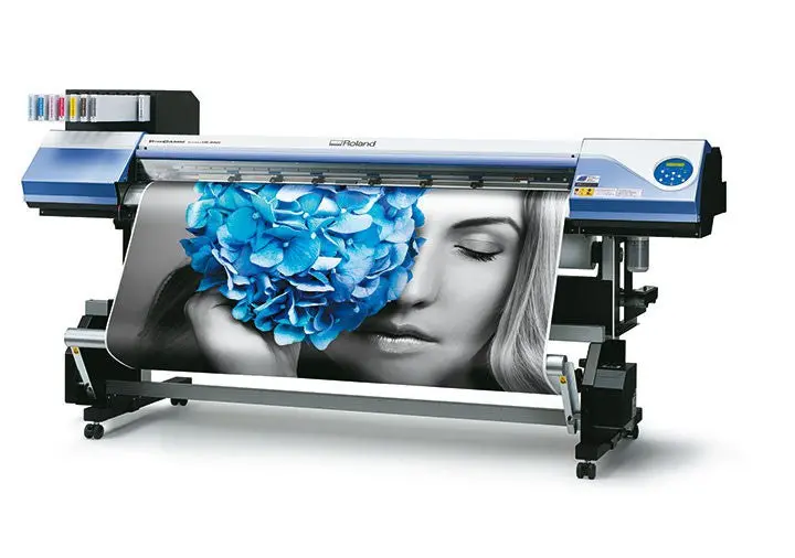 Roland 54” New Head Dx7 Versacamm Vs-540I Print & Cut Eco-Solvent Printer 1