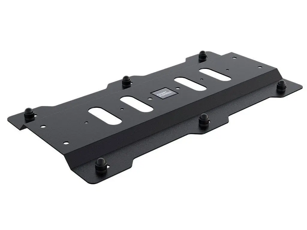 Front Runner Rotopax Rack Mounting Plate For Truck – Fits 15L/17L Or Dual 7.5L Rotopax Cans – Black Steel, 480(L) X 248(W), Heavy-Duty Design (1Pc) 1