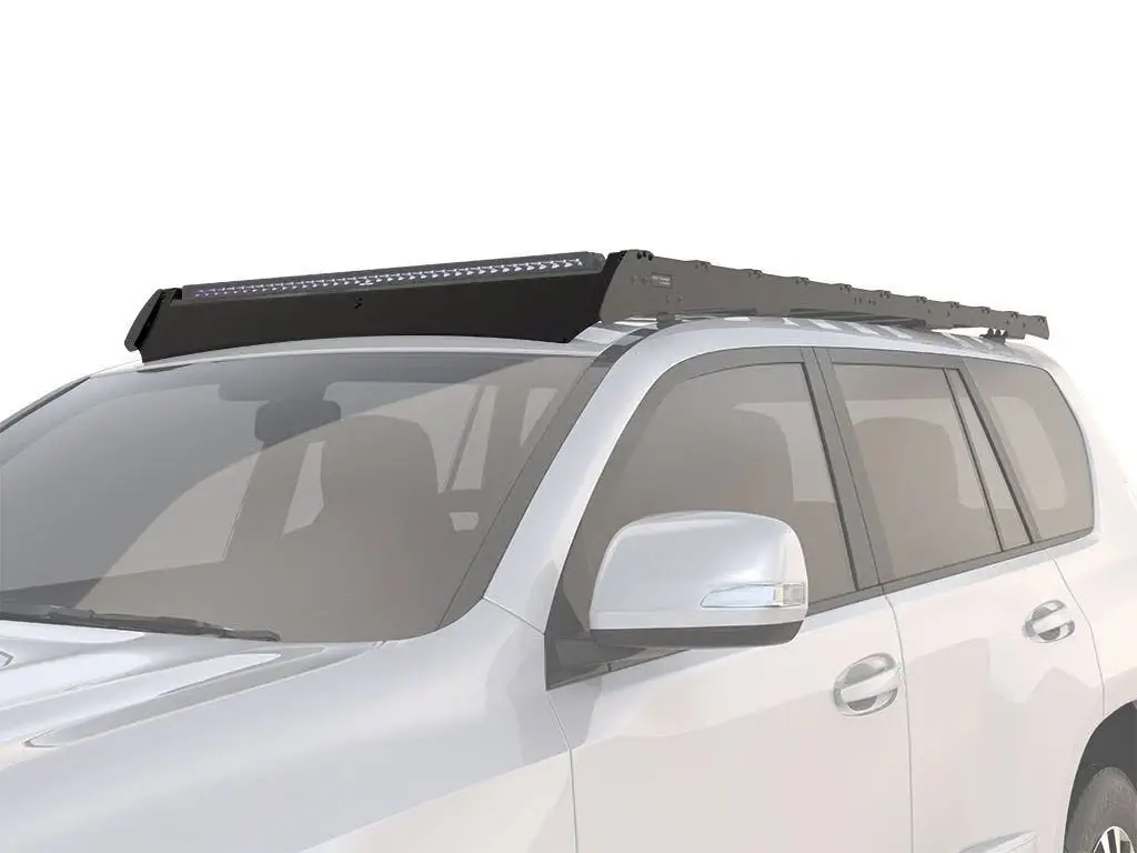 Front Runner Slimsport Rack Wind Fairing Lightbar Ready For Truck – Fits 2010-Current Lexus Gx 460 / Toyota Prado 150 – Black Steel, (1Pc) 1
