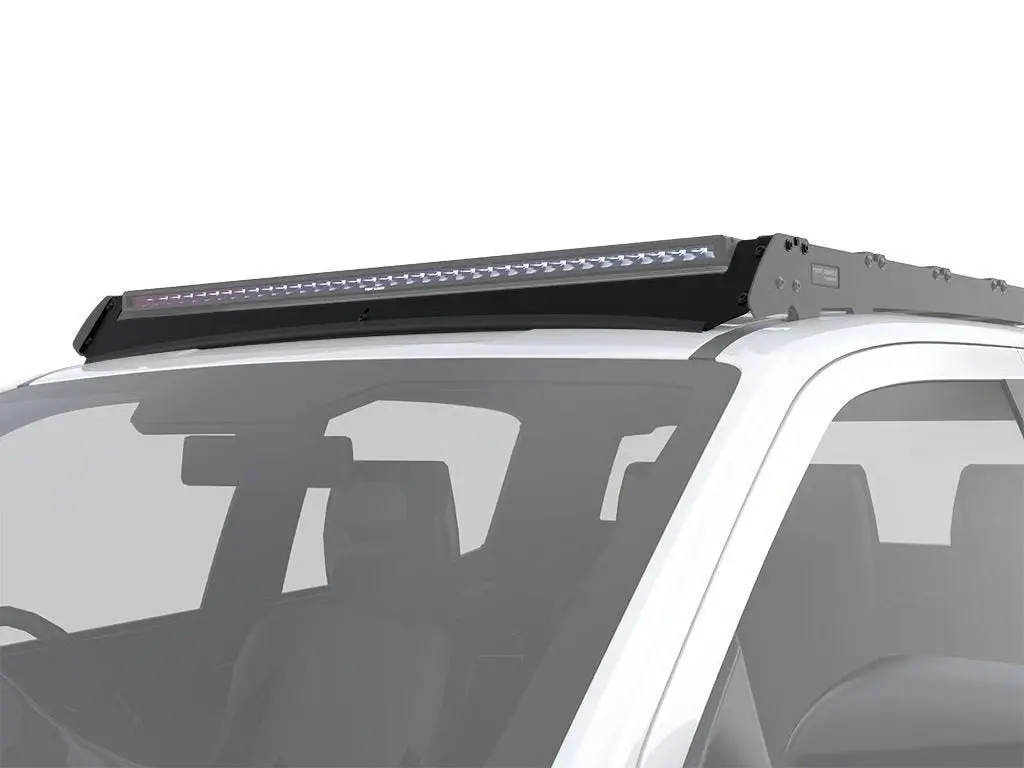 Front Runner Slimsport Rack 40" Light Bar Wind Fairing For Truck – Fits 2020-Current Isuzu D-Max / Mazda Bt50 – Black Steel, (1Pc) 1