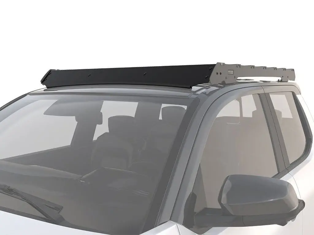 Front Runner Slimsport Rack Wind Fairing For Truck – Fits 2024-Current Toyota Tacoma Double Cab (4Th Gen) – Black Steel, (1Pc) 1