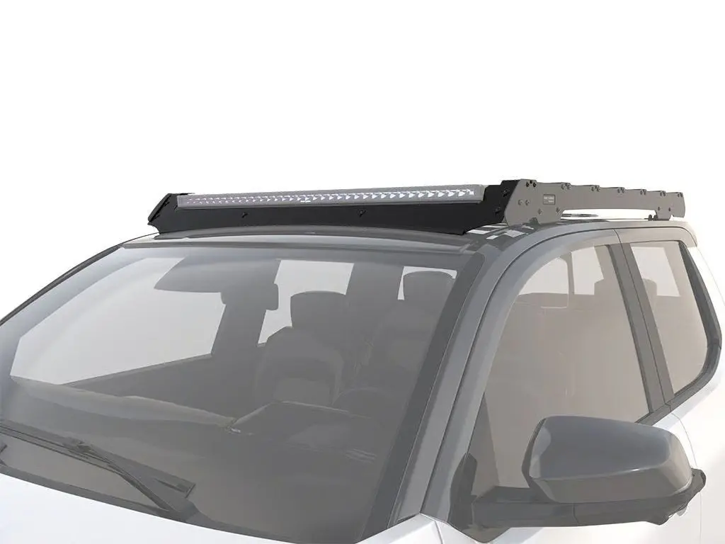 Front Runner Slimsport Rack 40" Light Bar Wind Fairing For Truck – Fits 2024-Current Toyota Tacoma 4Th Gen Double Cab – Black Steel, (1Pc) 1
