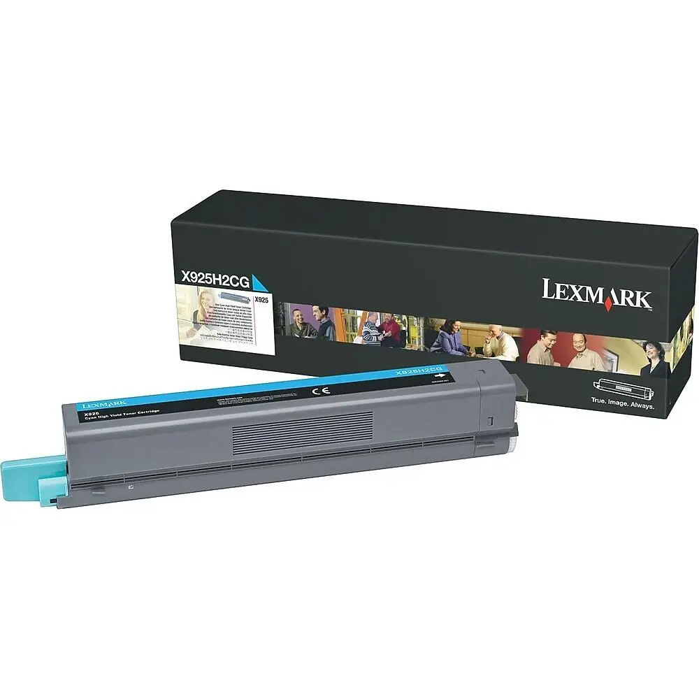 X925h2cg Lexmark X925 Cyan High Yield Toner Cartridge  7.5K 1