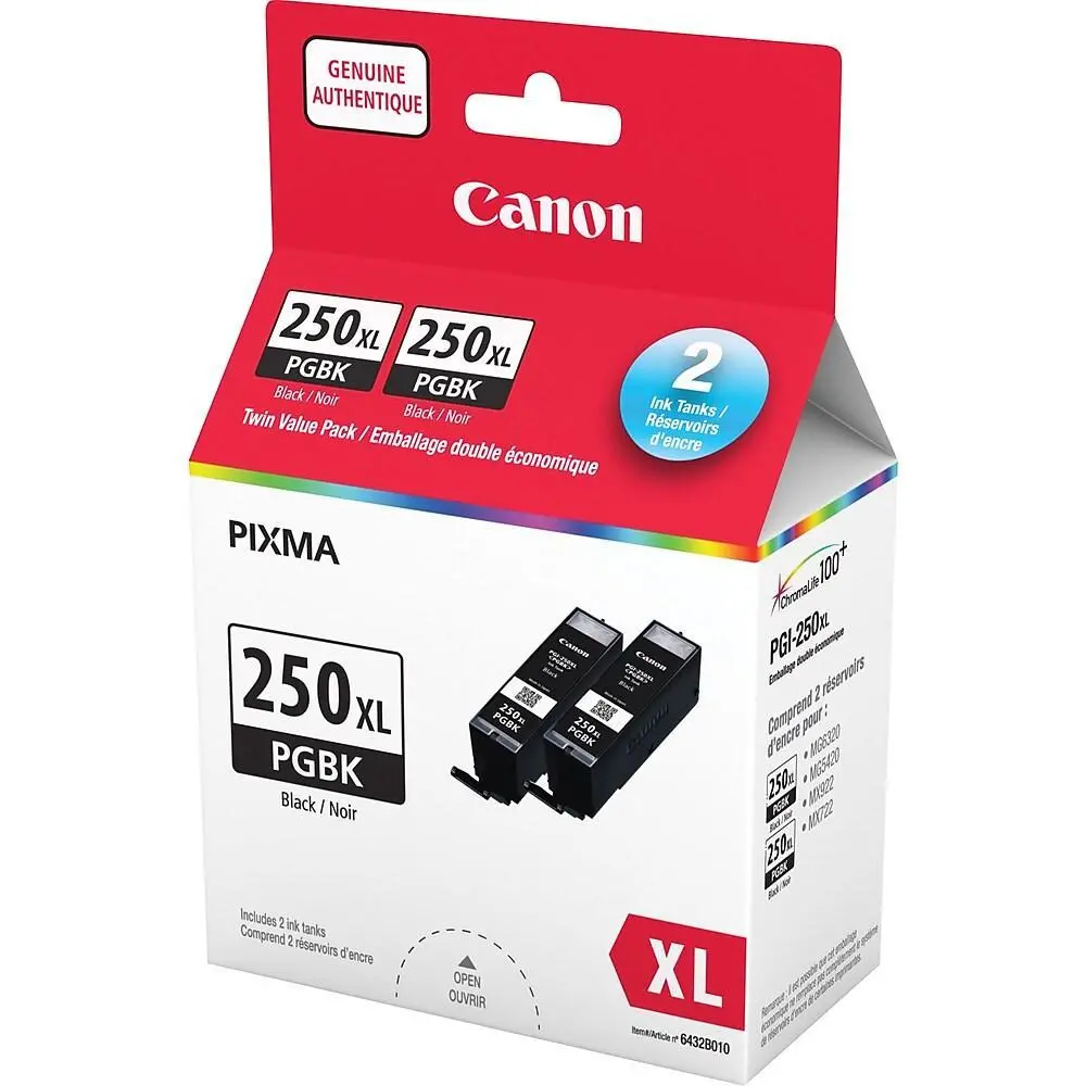 6432B010 Canon Pgi-250 Xl Blk Twnpk 1