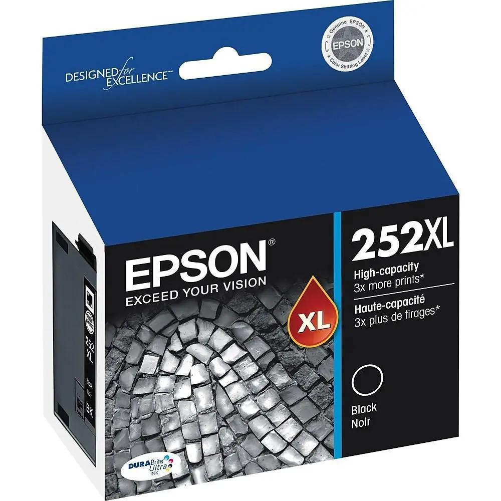T252xl120-S Epson T252 Db Ul Xl Blk Ink 1