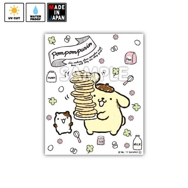 Sanrio024　ステッカー　サンリオ ポムポムプリン 1