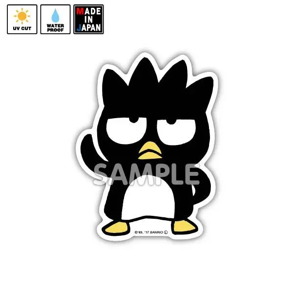 Sanrio030　ステッカー　サンリオ バッドばつ丸 1