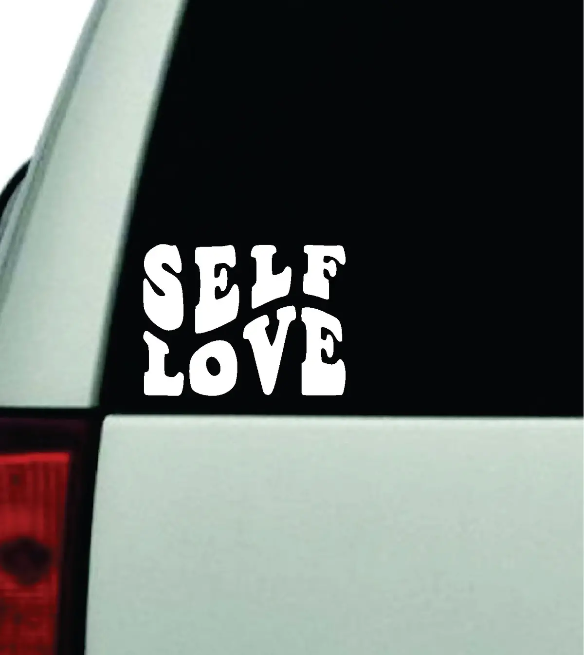 Self Love Car Decal Truck Window Windshield Rearview Jdm Bumper Sticker Vinyl Quote Boy Girls Funny Mom Milf Women Trendy Cute Aesthetic Bestie 1