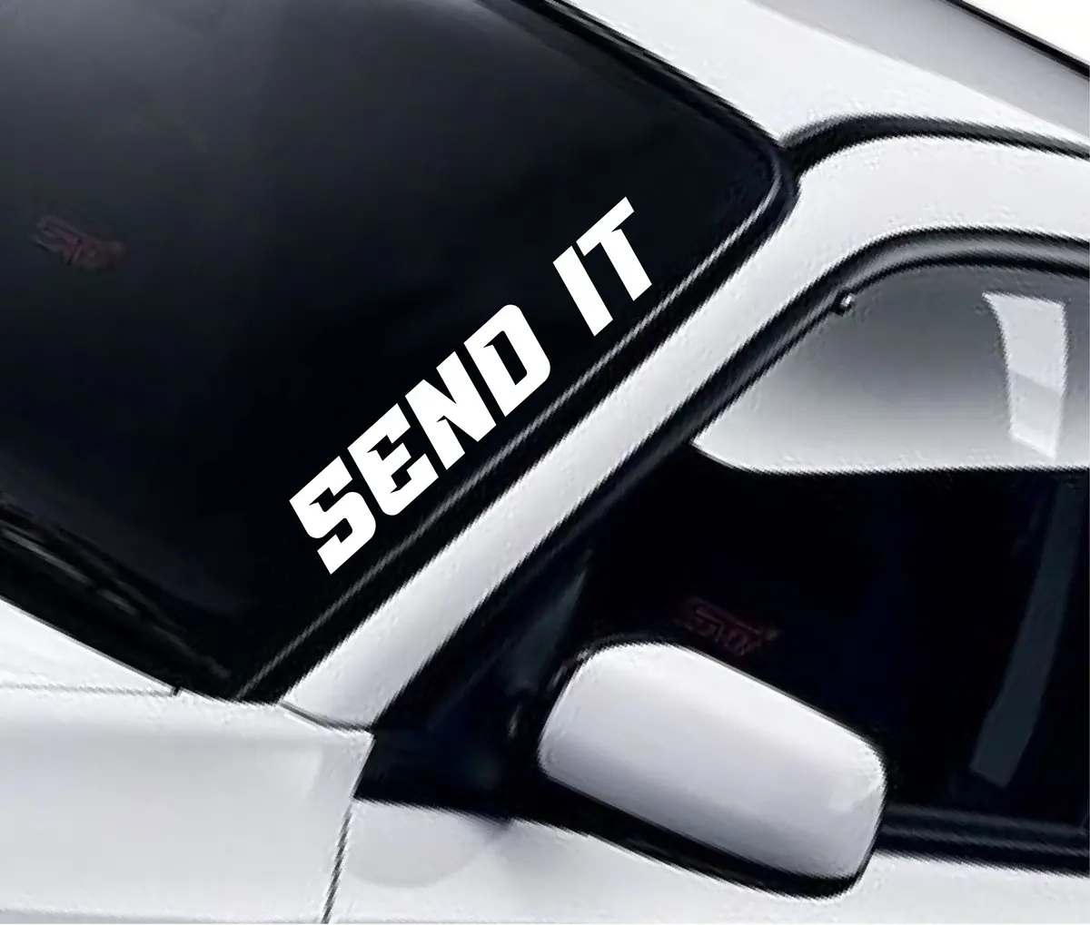 Send It Car Decal Truck Window Windshield Banner Jdm Sticker Vinyl Quote Funny Sadboyz Racing Club Meets 1