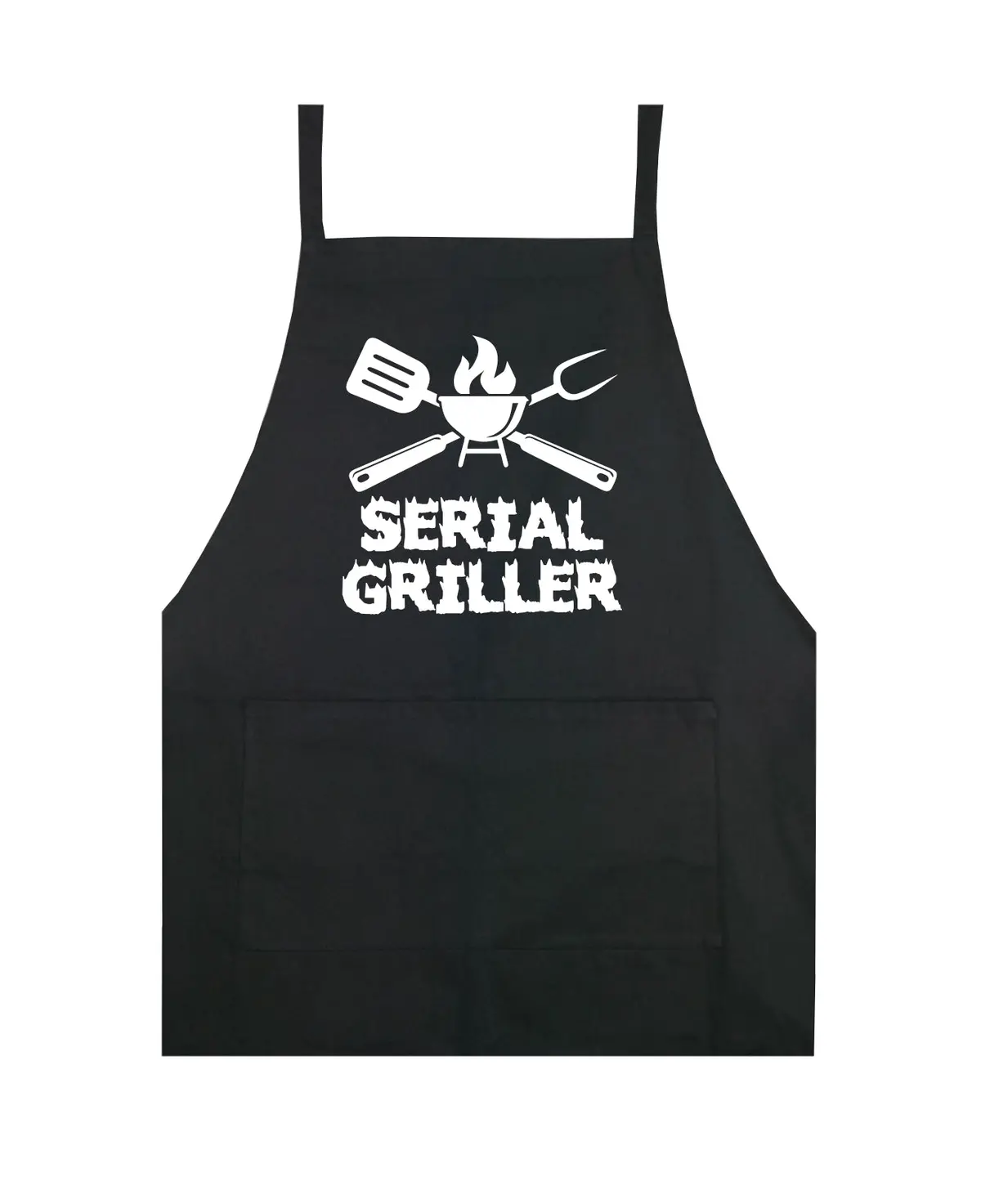 Serial Griller Apron Kitchen Cook Grill Bake Bbq Barbeque Chef Men Women Mom Dad Family Food Gift 1
