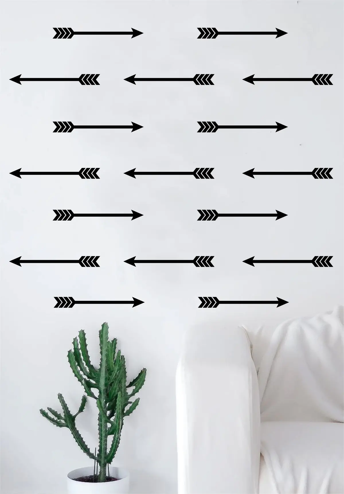 Set Of 36 Arrows Pattern Decal Sticker Wall Vinyl Art Home Decor Cute Nursery Adventure Travel 1