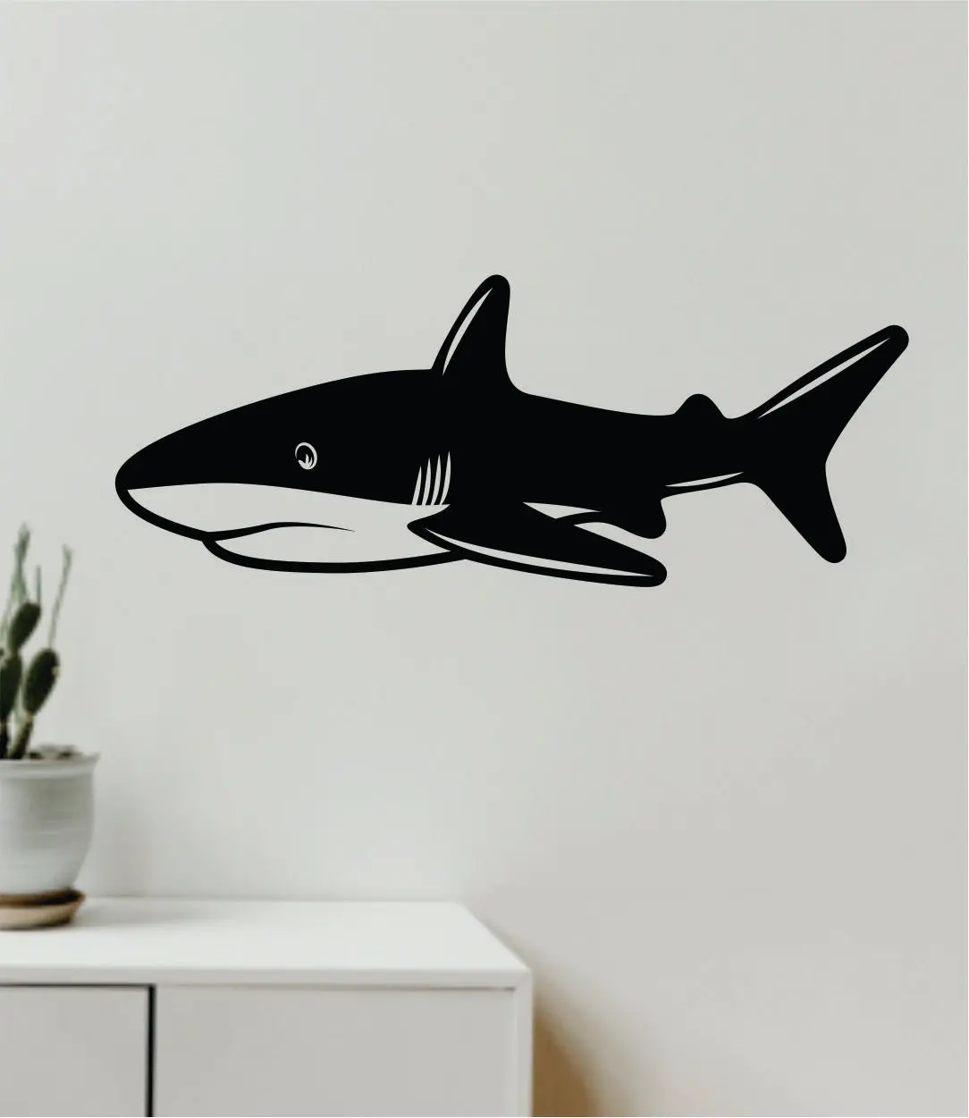 Shark V13 Wall Decal Home Decor Art Vinyl Sticker Bedroom Baby Boy Girl Teen School Animal Ocean Beach Fish 1