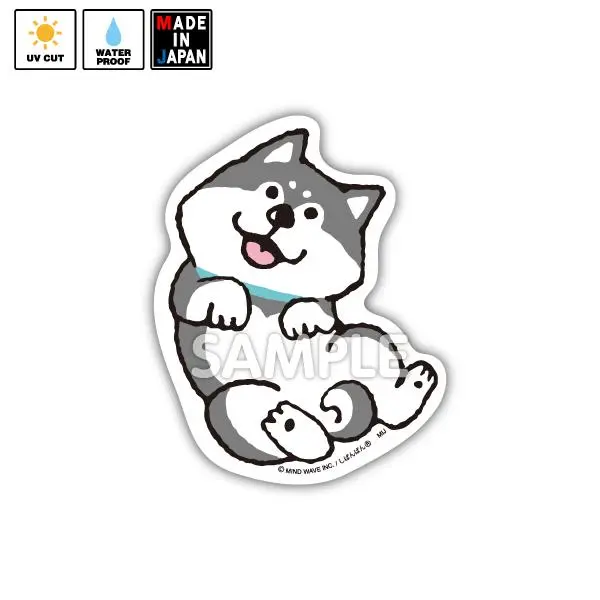Shiba004　ステッカー　しばんばん 1