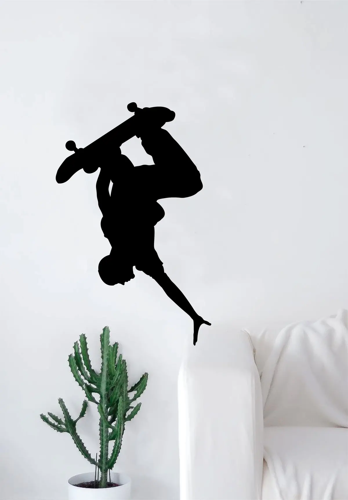 Skater V5 Wall Decal Decor Sticker Vinyl Art Bedroom Room Teen Sports Skating Skate Skateboard Kids Boys 1