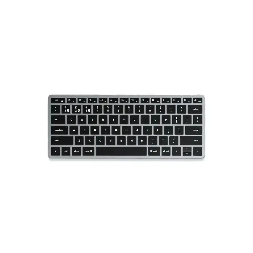 Satechi - Slim X1 Bluetooth Backlit Keyboard - Bezprzewodowa Klawiatura Z Podświetleniem 1