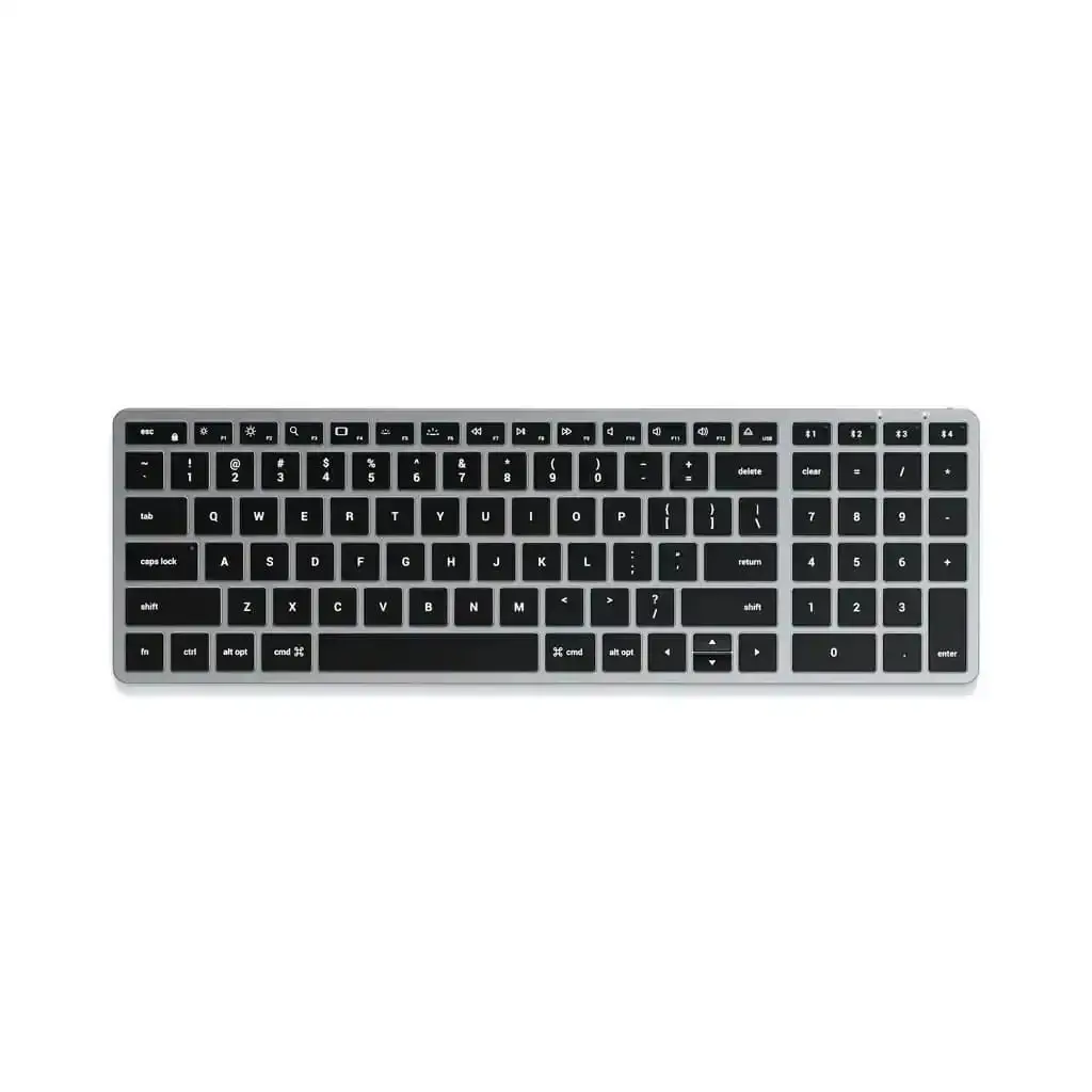 Satechi - Slim X2 Bluetooth Backlit Keyboard - Bezprzewodowa Klawiatura Z Podświetleniem 1