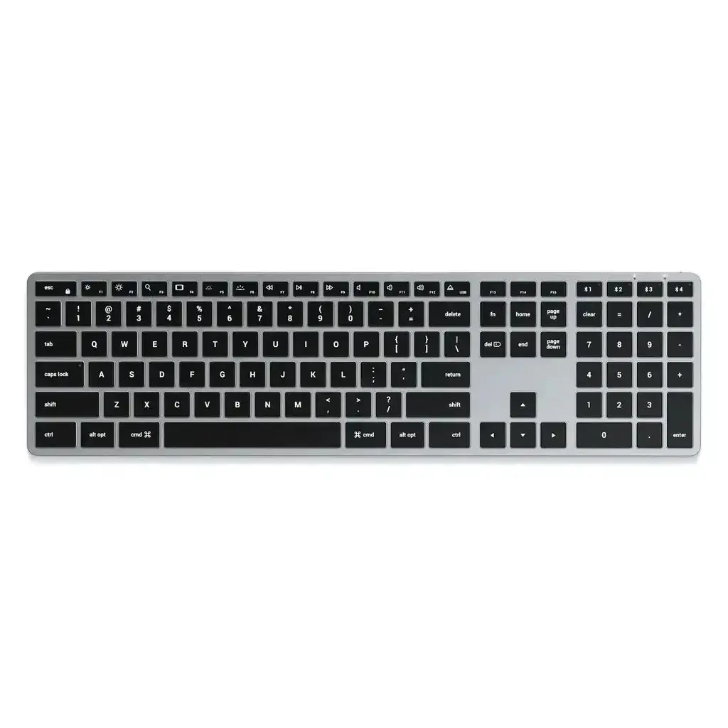 Satechi - Slim X3 Bluetooth Backlit Keyboard - Bezprzewodowa Klawiatura Z Podświetleniem 1