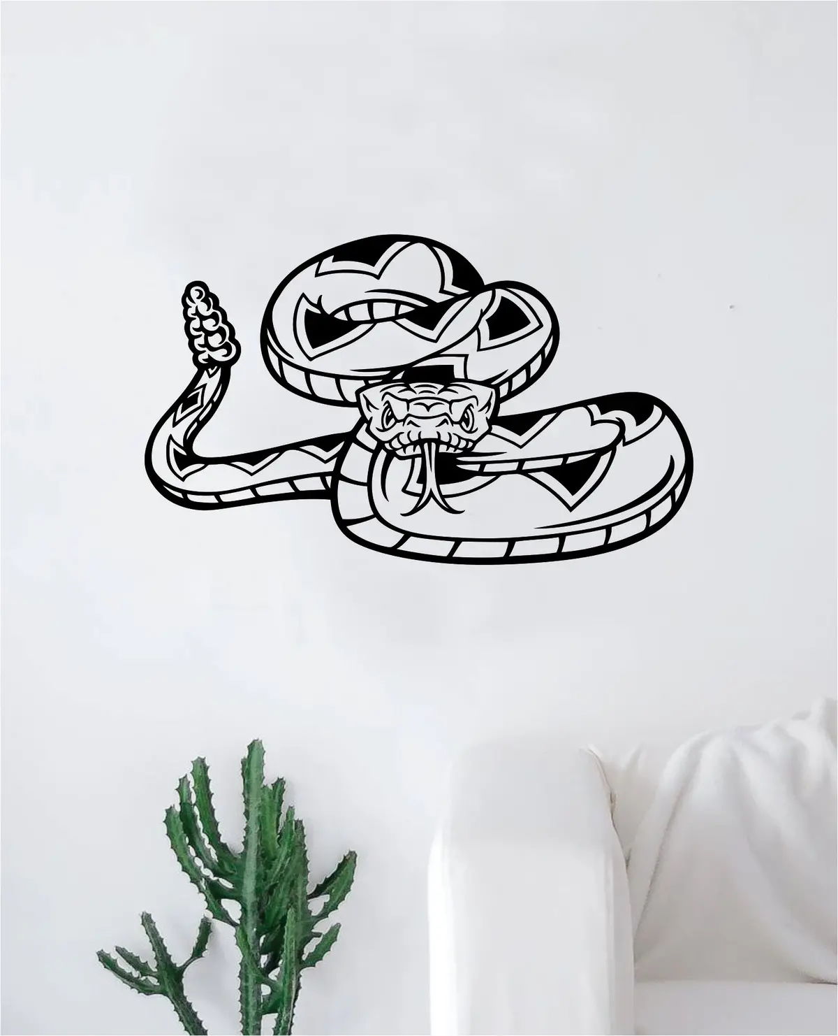 Snake V5 Wall Decal Decor Art Sticker Vinyl Room Bedroom Teen Kids Animal Desert Reptile 1