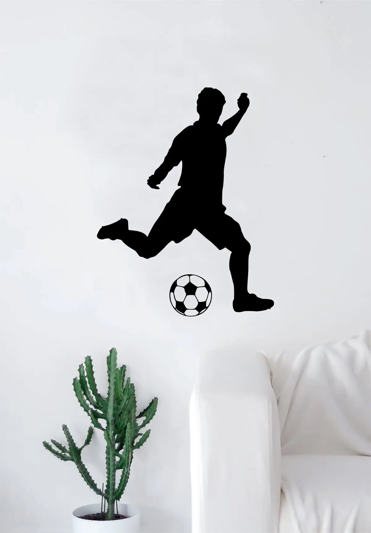 Soccer Player V5 Wall Decal Sticker Vinyl Art Decor Home Bedroom Sports Futbol World Cup Fifa Teen Kids Baby Nursery 1
