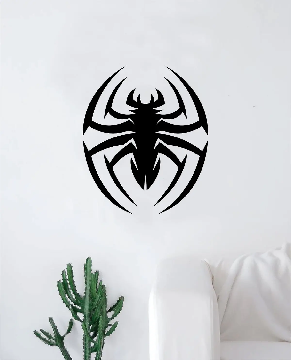 Spider V2 Insect Bug Spiderweb Wall Decal Sticker Vinyl Art Bedroom Living Room Decor Teen Boy Girl 1